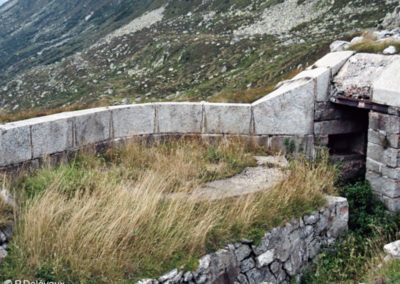 5. Bäzberg (Andermatt) - Batterie annexe 8,4 cm, position B